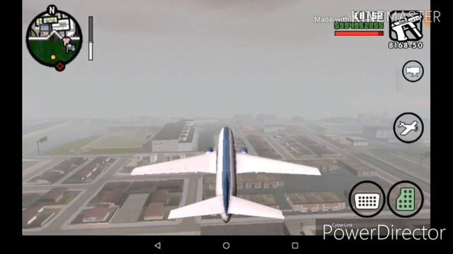 Где находится самый большой самлёт в GTA San Andreas