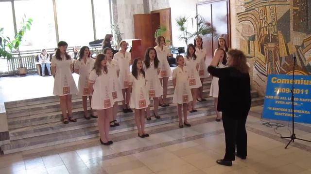 Children's Choir Zahari Mednikarov, Dоbrich, Bulgaria, 2011, Leka nosht смотреть онлайн