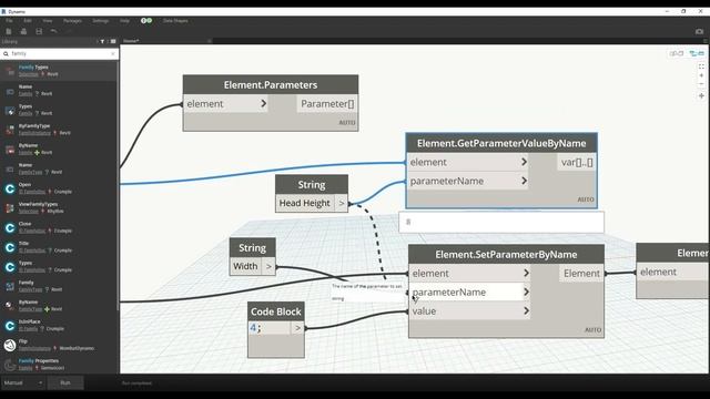 DYNAMO - Get and Set Element Parameters in Revit through Dynamo смотреть онлайн