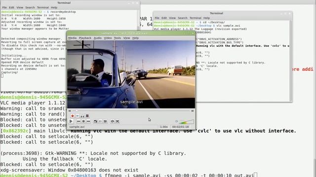 snipping out pieces of video with ffmpeg (free video editing tool) смотреть онлайн