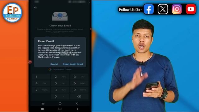 How To Fix Telegram Login With Email Problem || How To Login Telegram Account Without Email Code смотреть онлайн