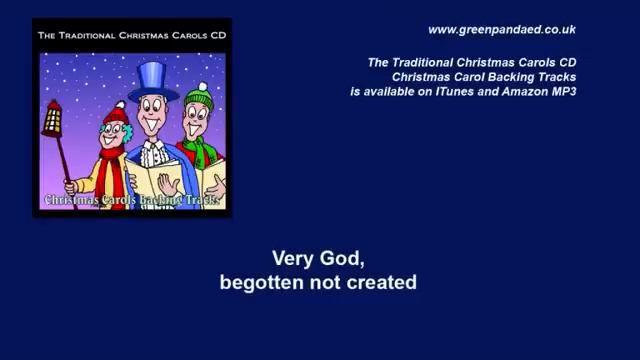 O Come all ye faithful - Christmas Carols Karaoke with lyrics - A Traditional Christmas смотреть онлайн