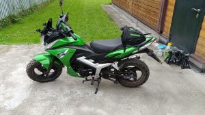 Мопед Indigo storm cross тюнинг мотоништячки