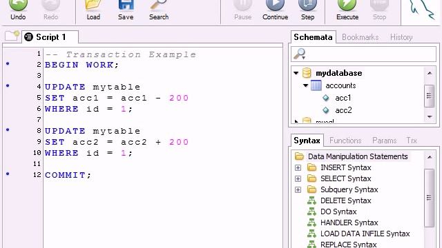 SQL Tutorial - 08 - Transaction - Begin Work, Commit, Rollback смотреть онлайн