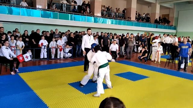 Киокушин.х. чемпионат Николаева, 08.02.2020 финал третий бой смотреть онлайн