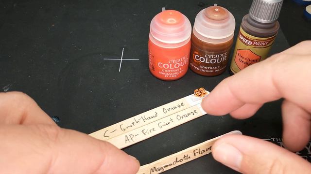 Color Compare Update: New Citadel Contrast Orange (Magmadroth Flame) смотреть онлайн