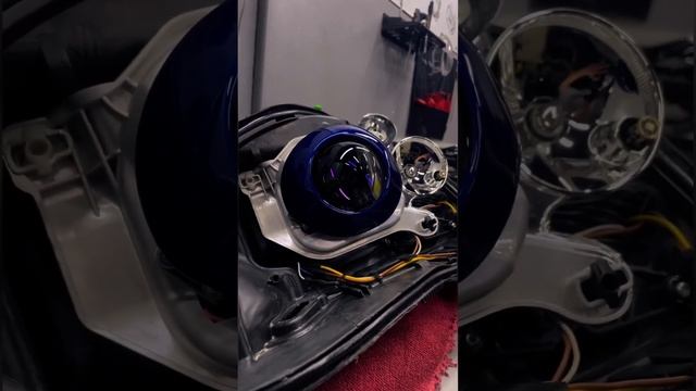 Замена линз в фарах Opel Astra H на Bi Led модули. Улучшение света, тюнинг и ремонт фар. смотреть онлайн