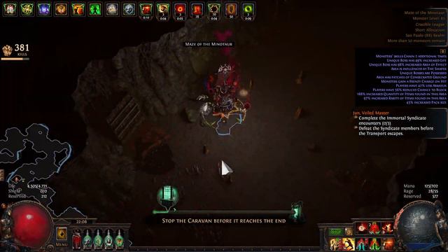 [POE 3.21] Boneshatter Slayer - The Formed (full run) смотреть онлайн