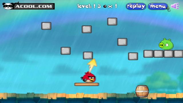 Boom Bad Piggies - BLOODY ANGRY BIRDS THROW GRENADE TO BAD PIGS! смотреть онлайн
