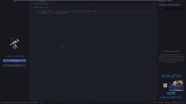 How to Python#3 - Simple Portscanning смотреть онлайн