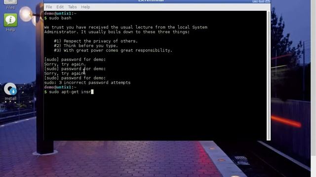 Prezentare distributie linux AntiX смотреть онлайн