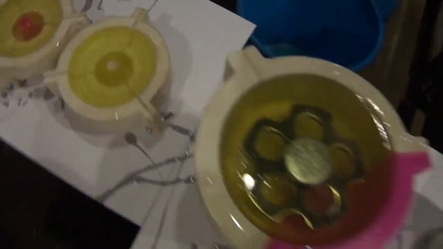 тест_011 литье полиуретана в напечатанные на 3D принтере