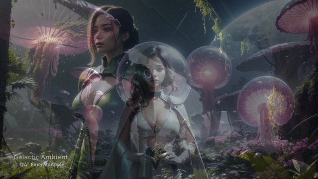 Scifi Ambient Music with AI Art Showcase: 👽👾 Lost Among the Vast Galaxy смотреть онлайн