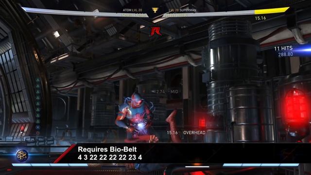Injustice 2 - Atom - Combo Guide смотреть онлайн