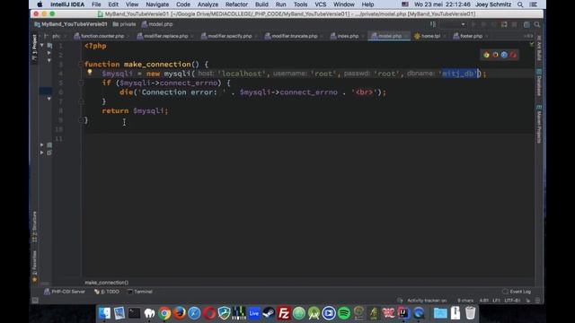PHP P4L1b - STARTPROJECT IN MVC (MODEL MET PHP-FUNCTIES) смотреть онлайн