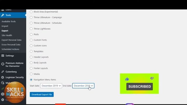 How to Export and Import Menu in WordPress Website-Hindi смотреть онлайн