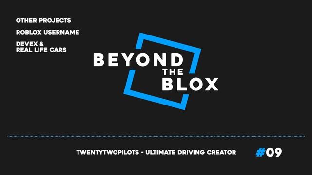 TwentyTwoPilots - Roblox DevEx Cars, Ultimate Driving - Beyond The Blox S1E9 смотреть онлайн