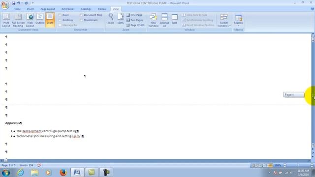 How to remove a blank page ? - Ms Word смотреть онлайн