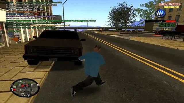 #3 Diamond RP | Radiant || Вернуля :D. Устроился в Автобусники.