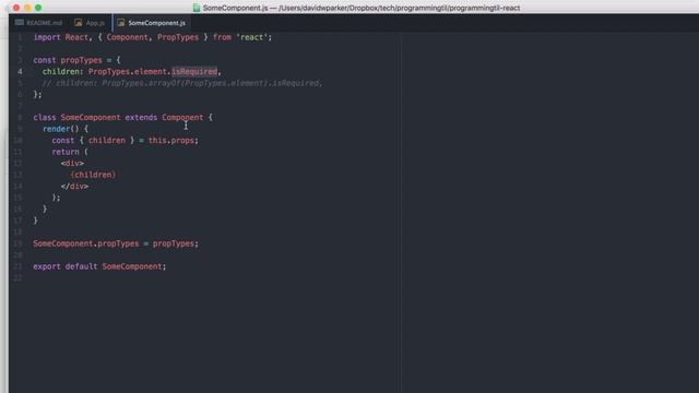 How to render children elements in React - ProgrammingTIL React Video Tutorial Screencast 0012 смотреть онлайн