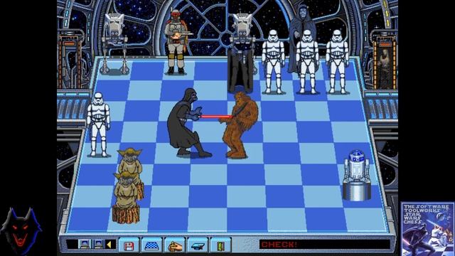StarWars Chess! - Star Wars Chess 1993
