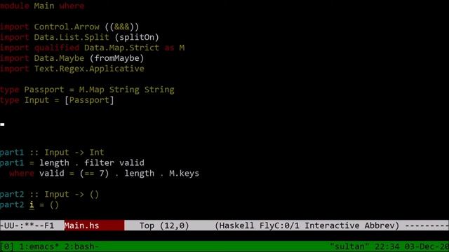 [Advent of Code] A mini-language for rules (2020 day 4, Haskell) смотреть онлайн