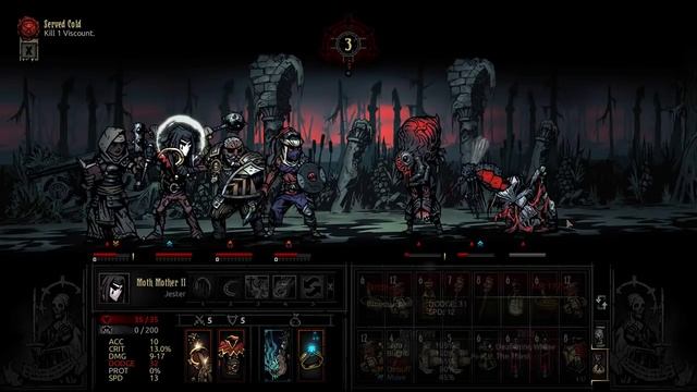 Let's Play Darkest Dungeon - The Color of Madness: In One - Episode 107 смотреть онлайн