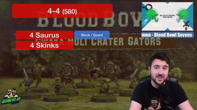 Lizardmen Blood Bowl Sevens Guide - Blood Bowl 2020 (Bonehead Podcast) смотреть онлайн
