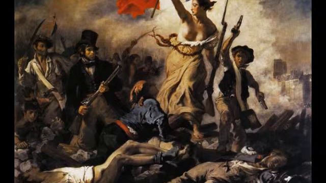 Cobaine Ivory's "art" // La Liberté guidant le Peuple смотреть онлайн