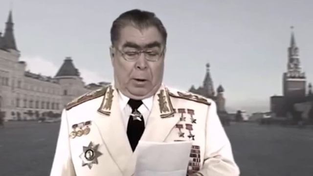Брежнев неодобрительно кашляет [Для ВП и монтажа] смотреть онлайн