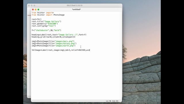 O8-How to create Image Gallery using Python Tkinter | Image Viewer in python | Tkinter photo viewer смотреть онлайн