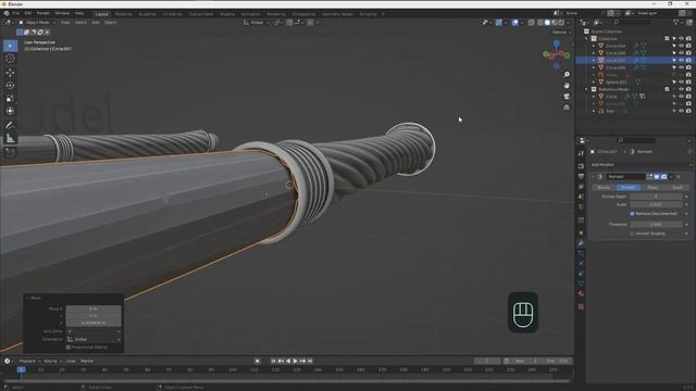 Making A Harry Potter Style Magic Wand | Blender Modeling Ideas смотреть онлайн