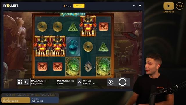 5 SCATTER MYSTERY MUSEUM BONUS POPPING OFF ? HIGHROLL GAMBLING смотреть онлайн