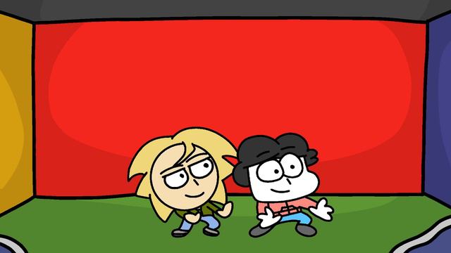 Бемон и Ключин танцуют танец Жуткого Месяца|Анимация|I'm back смотреть онлайн