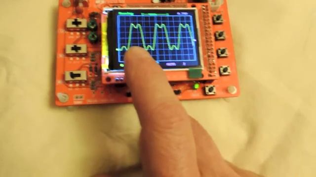 Измерение качества звуковых карт осциллографом DSO 138 смотреть онлайн