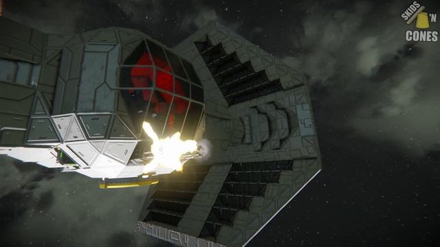 TIE Advanced X1 | Space Engineers | Custom Build смотреть онлайн