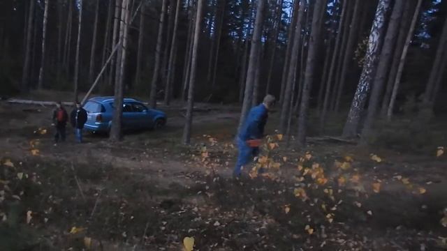 Покатушка ОСЕННЯЯ (по следам Паплавы-2015). Suzuki Vitara offroad смотреть онлайн