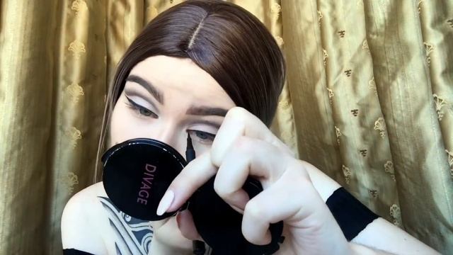 Как сделать из себя ДИВУ?! Парик и много штукатурки? смотреть онлайн