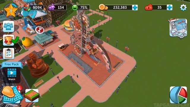 RollerCoaster Tycoon Touch - Gameplay Walkthrough Part 3 - Level 7-8 (iOS) смотреть онлайн