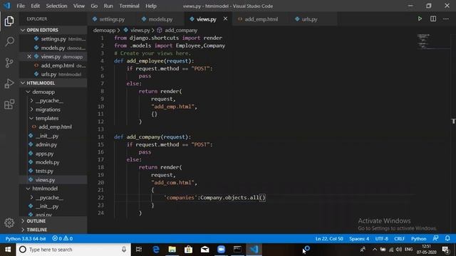 Foreign Key Relation in Django || Adding Element in Django Foreign Key || HTML form for Foreign key смотреть онлайн