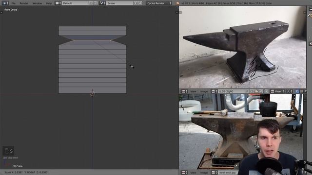 Blender Intermediate Modelling Tutorial - Part 1 смотреть онлайн