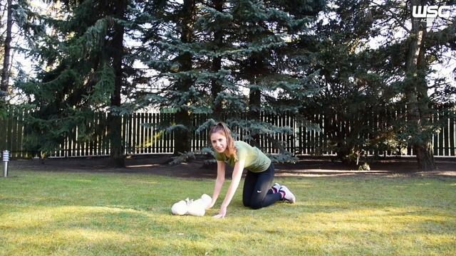 ACTIVE BABY | ON-LINE - #zostanwdomu z WSG Academy (odc. 3 / trening w parze z pluszakiem) смотреть онлайн