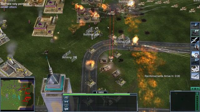 ? C&C Generals AOD (Art of Defence) Multiplayer [GameRanger] The brothers vs USA, Greenlands смотреть онлайн