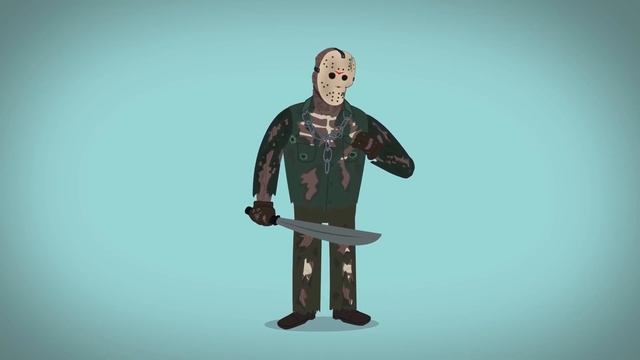 Эволюция Джейсона Вурхиса в анимации / (Русский Дубляж) - Tell It Animated