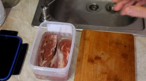 Сыровяленая свиная вырезка