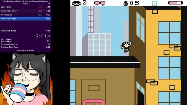 Powerpuff Girls: Paint the Townsville Green in 13:45 смотреть онлайн