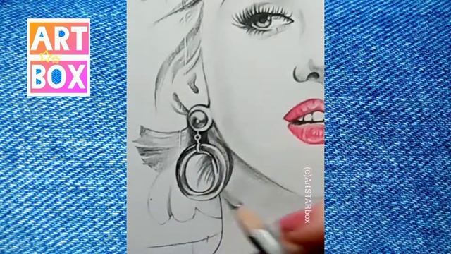 Рисунок Мерилин Монро простым карандашом поэтапно? Drawing amazing MARILYN MONROE step by step смотреть онлайн