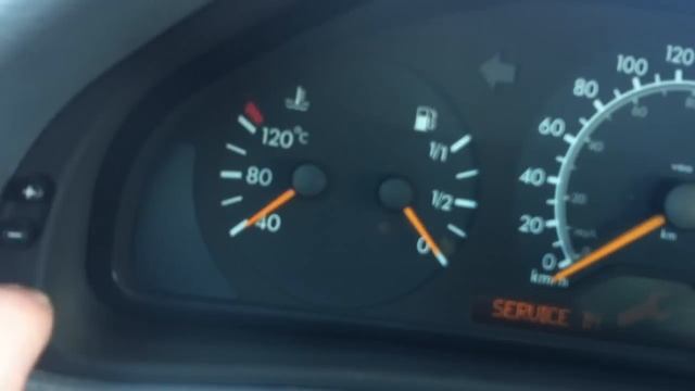 How To Reset Service Reminder.. Mercedes W210,w208,w202,w203,w163
