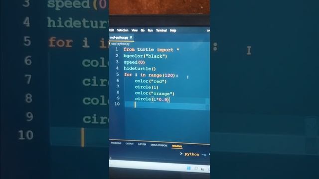 Cool Python Turtle Graphics | amazing python turtle graphic | coding status | Whatsapp Status смотреть онлайн