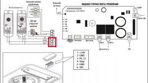 Подключаем проводную кнопку и фотоэлементы к Sectional .mp4